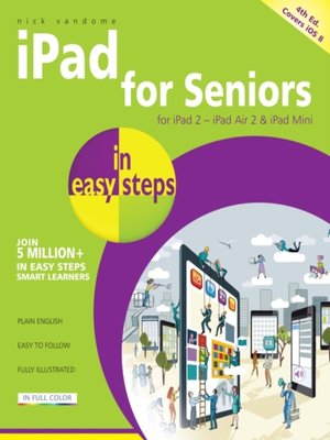cover image of iPad for Seniors in easy steps